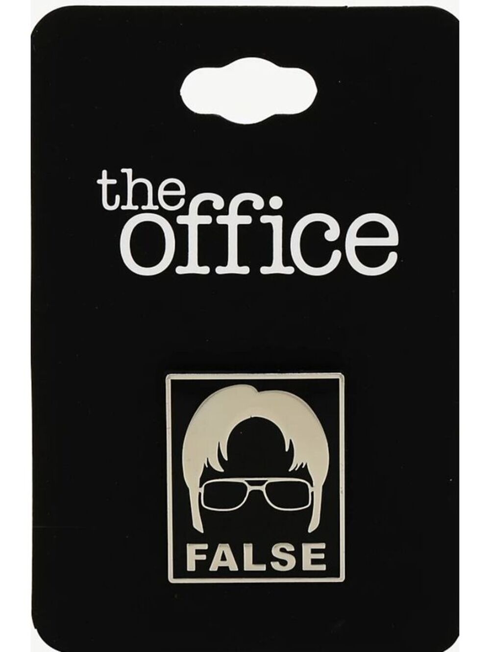 The Office Dwight False Enamel Pin